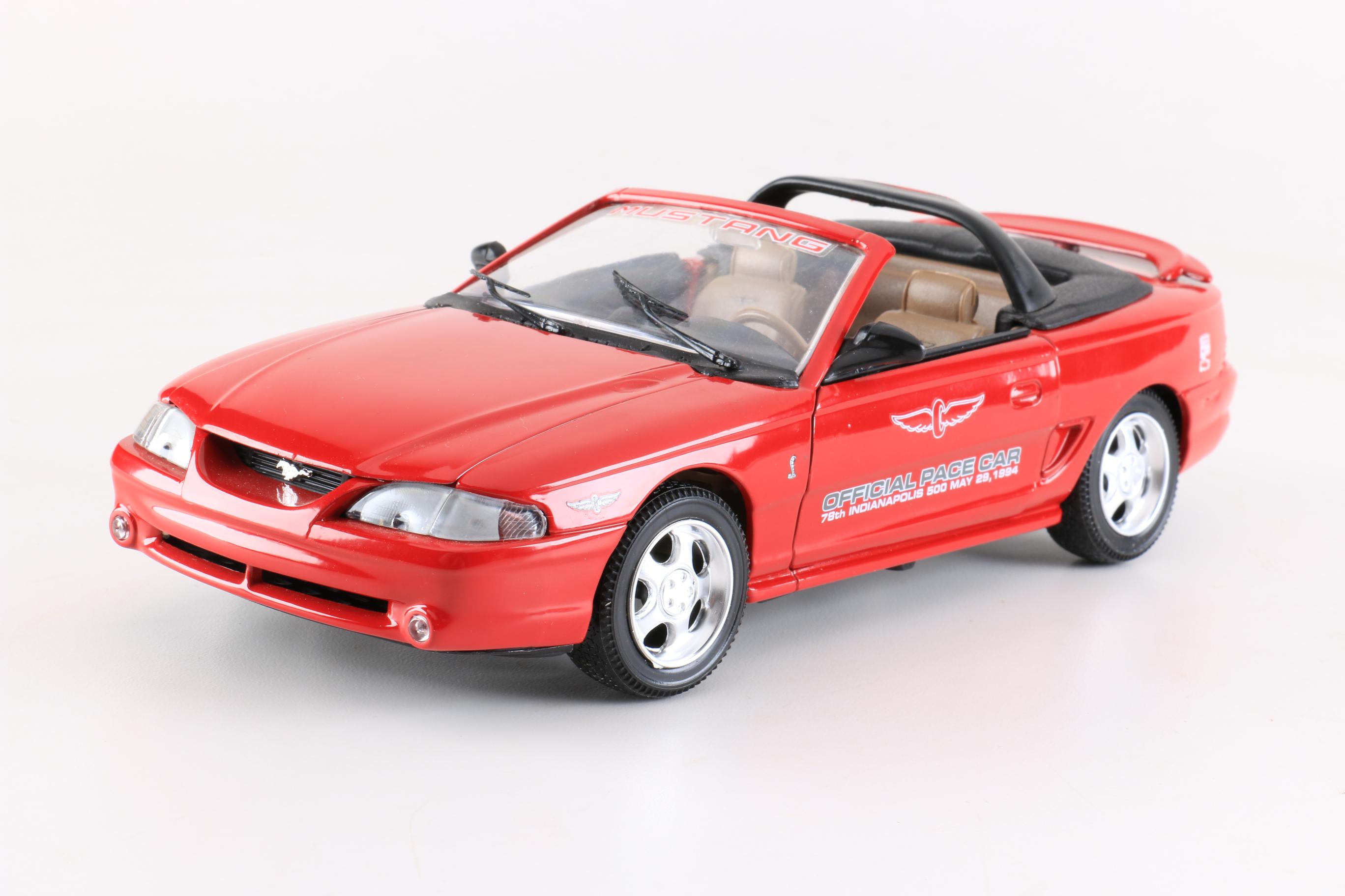 Collection of Ford Mustang Die-Cast Cars