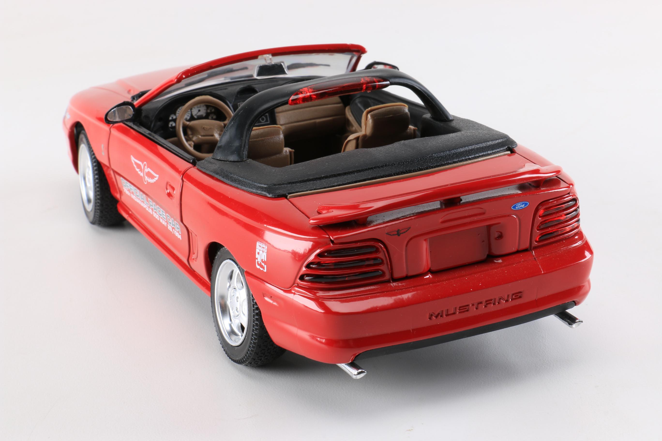 Collection of Ford Mustang Die-Cast Cars