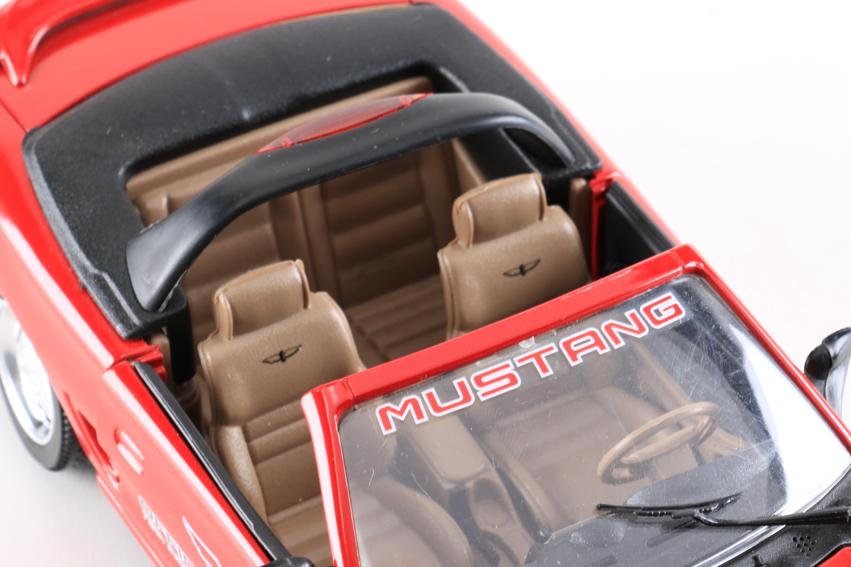 Collection of Ford Mustang Die-Cast Cars