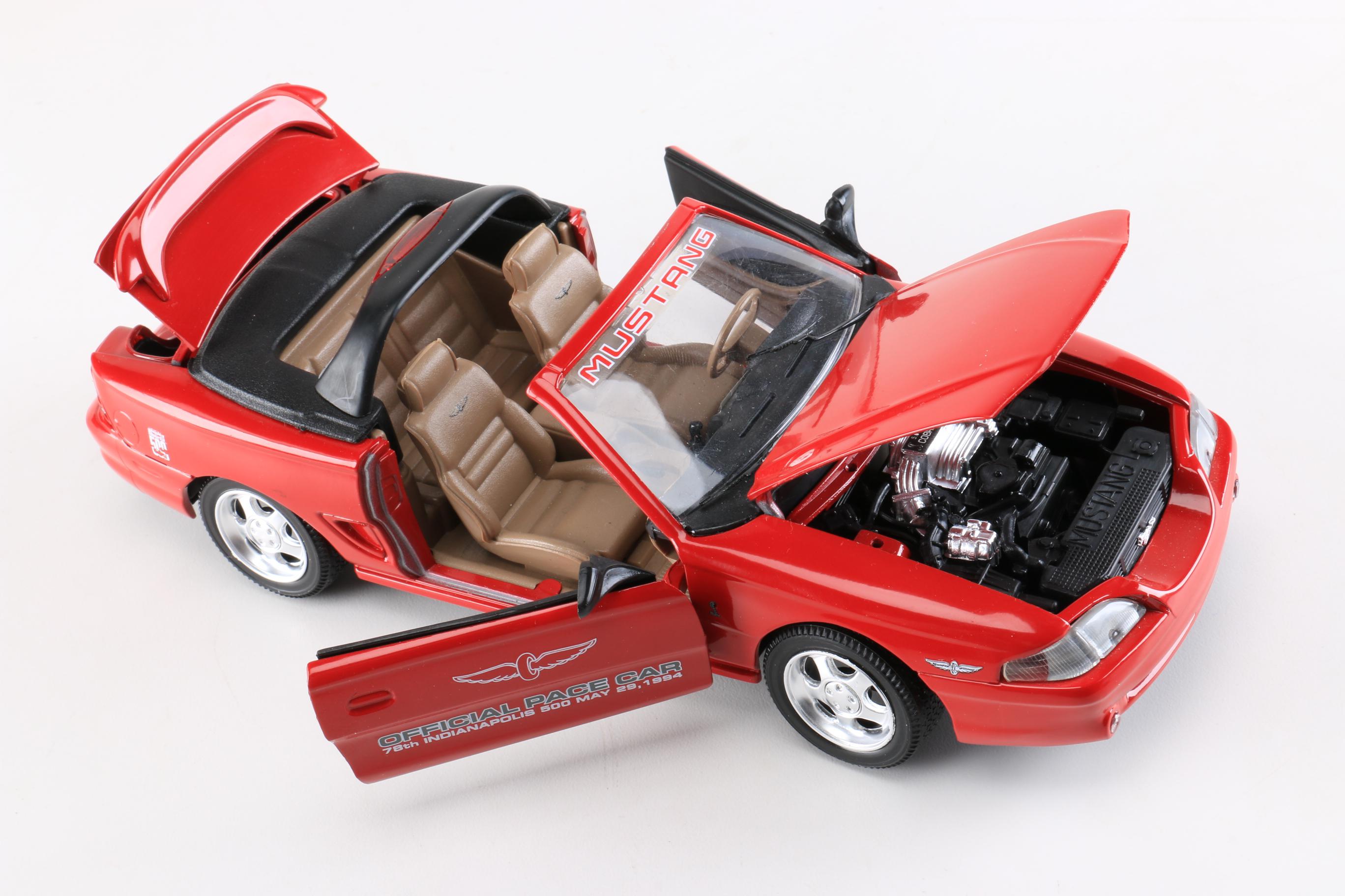 Collection of Ford Mustang Die-Cast Cars