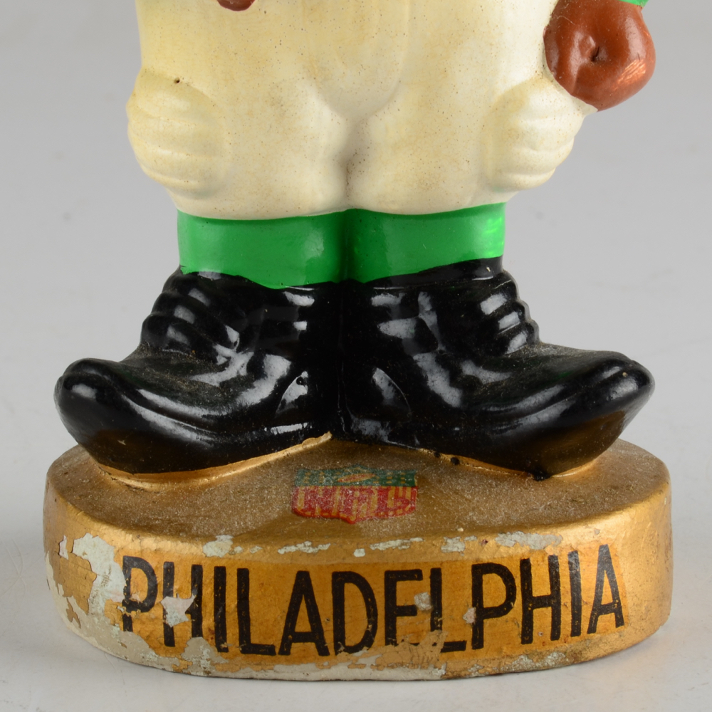 1960s Philadelphia Eagles "African American" Toes Up Bobble Head Doll