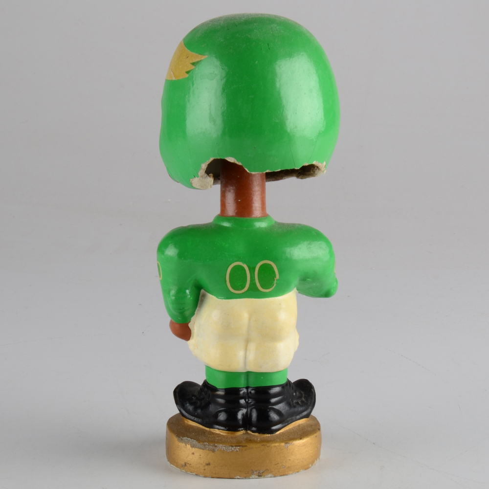 1960s Philadelphia Eagles "African American" Toes Up Bobble Head Doll