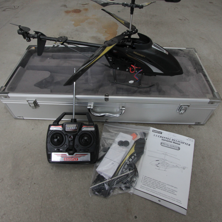 U.S. M41A3 Light Tank Toy and Egofly Helicopter