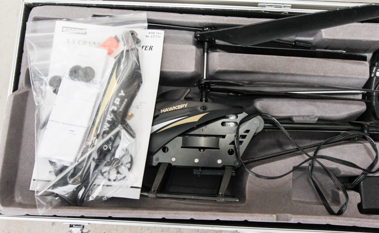 U.S. M41A3 Light Tank Toy and Egofly Helicopter