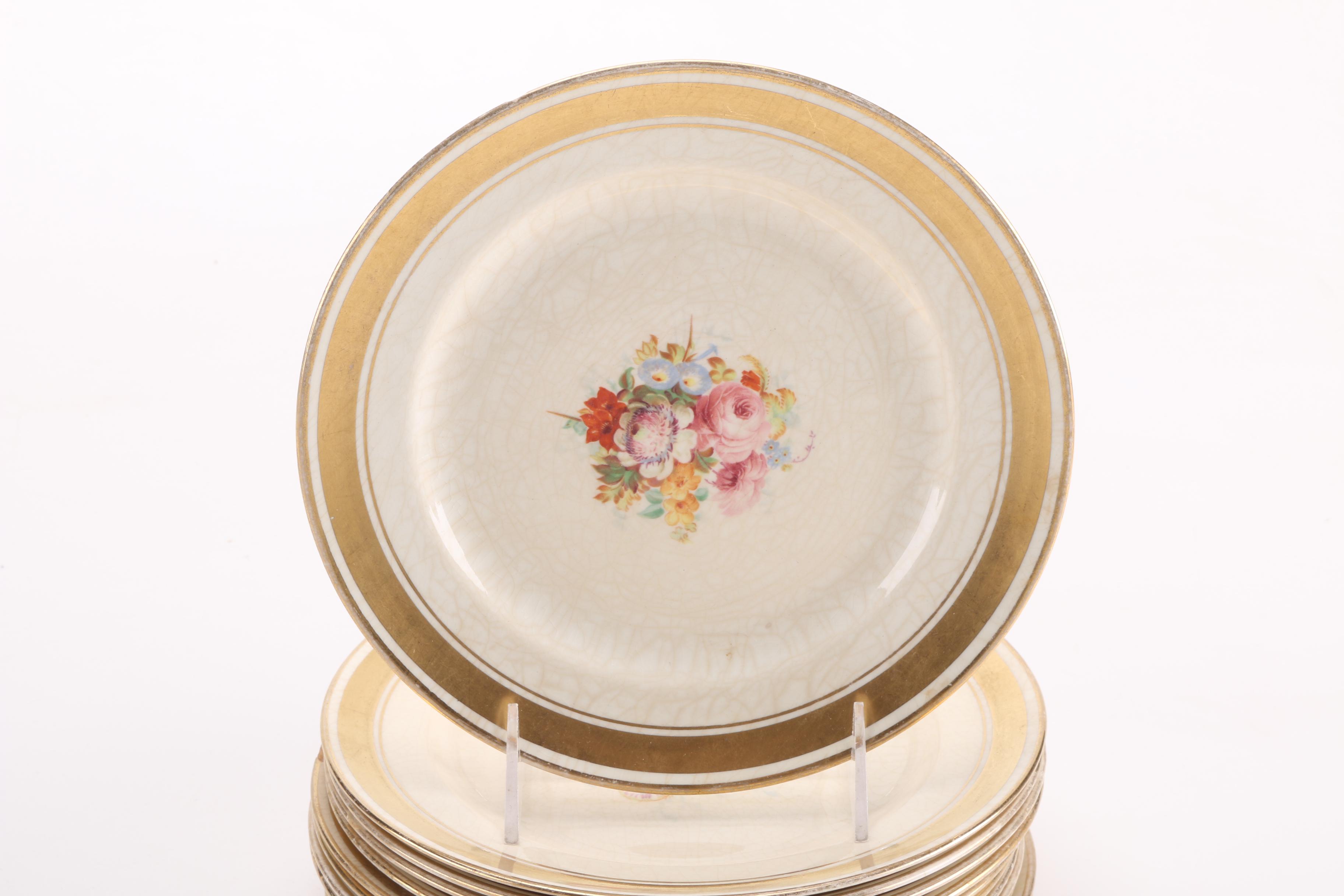 Sixty-Seven Vintage Johnson Brothers "Pareek" China Set