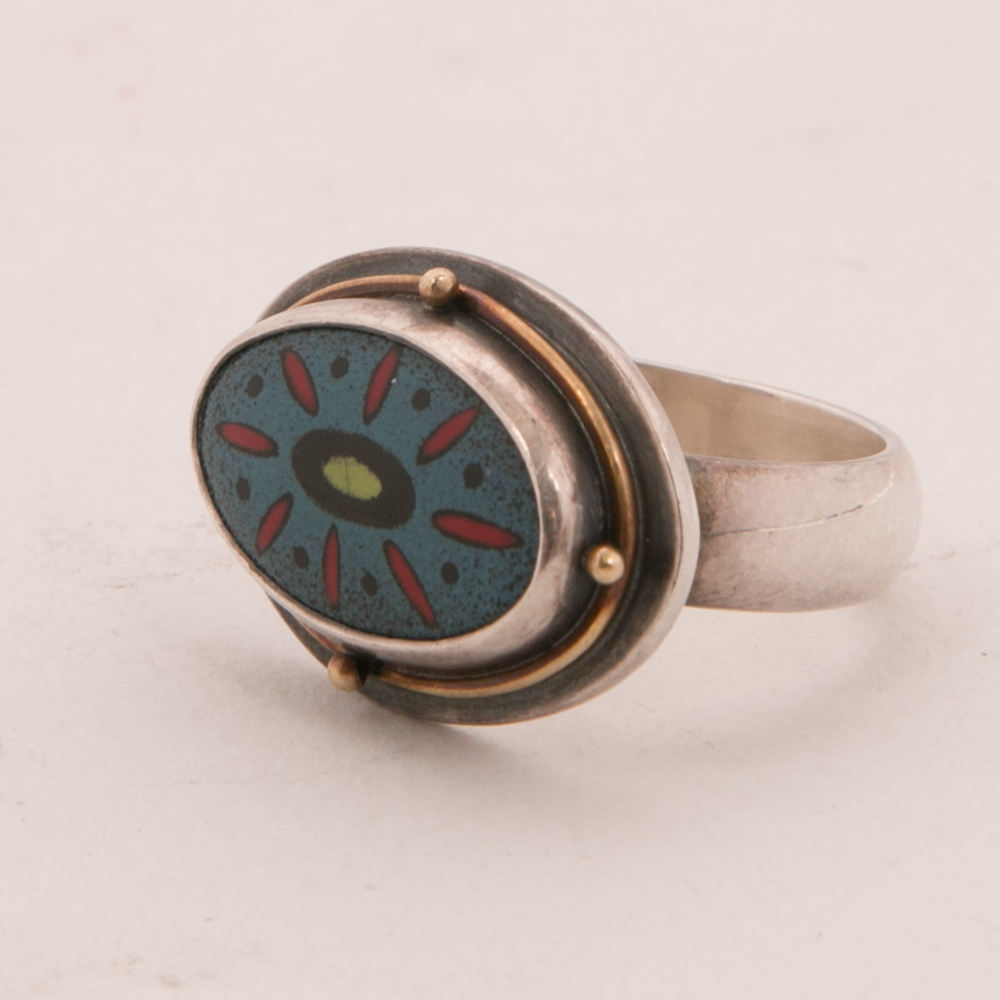 Kimberley Keyworth Sterling Ring with Sterling Necklace