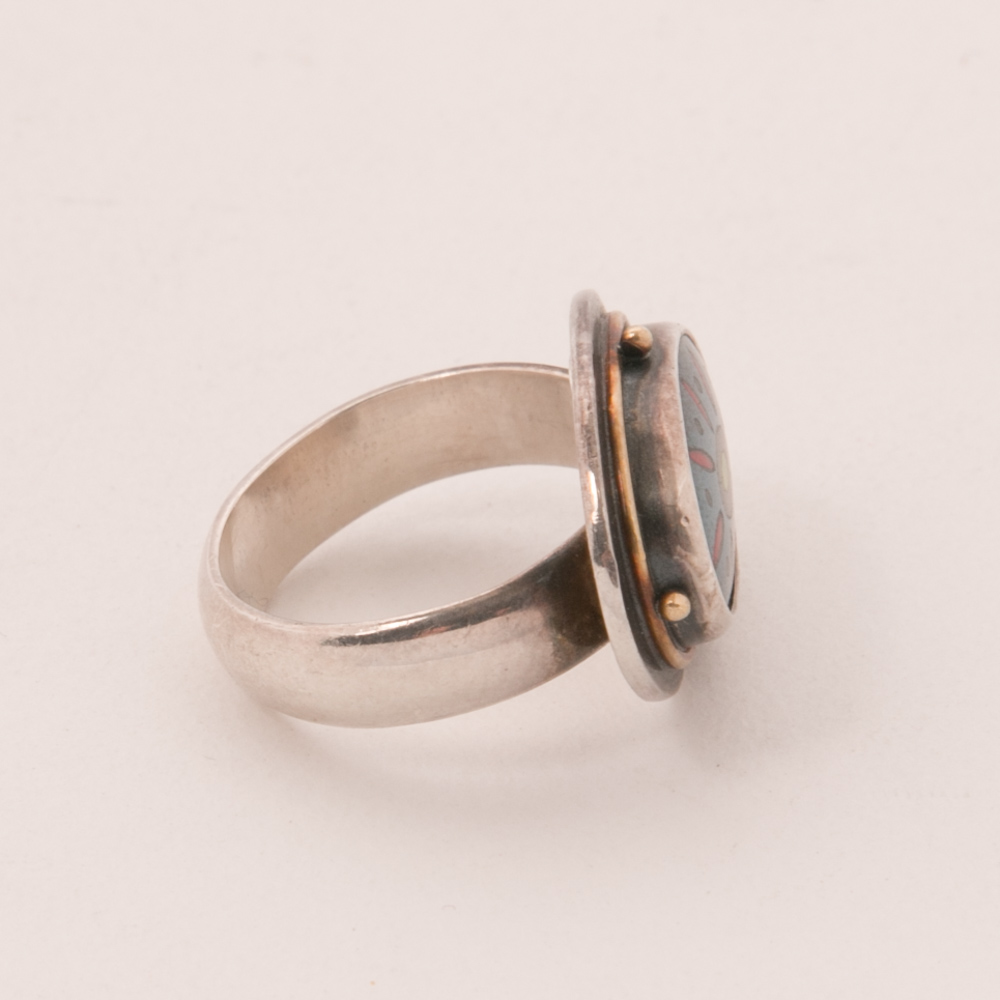 Kimberley Keyworth Sterling Ring with Sterling Necklace