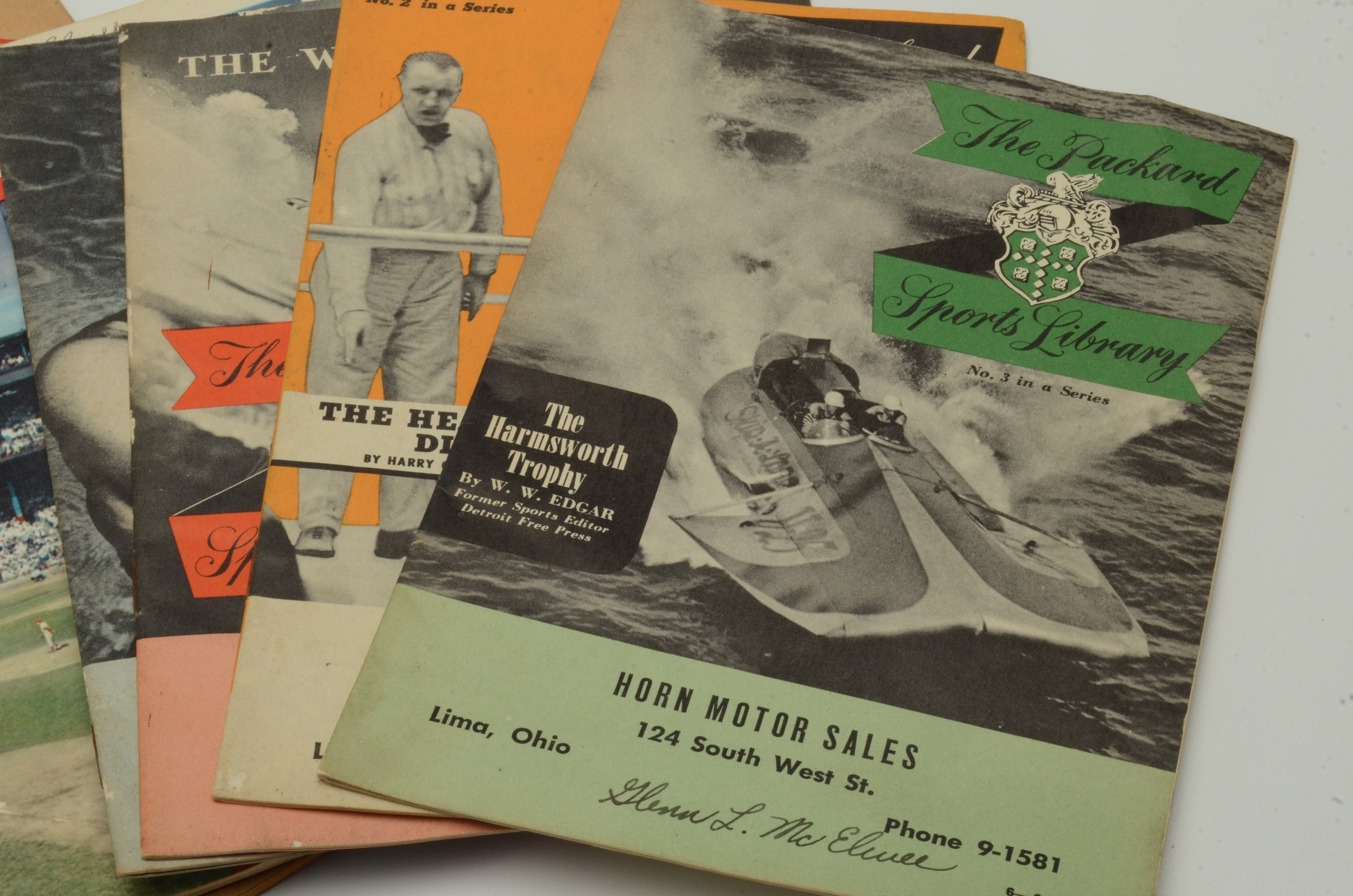 Vintage Sports Booklets