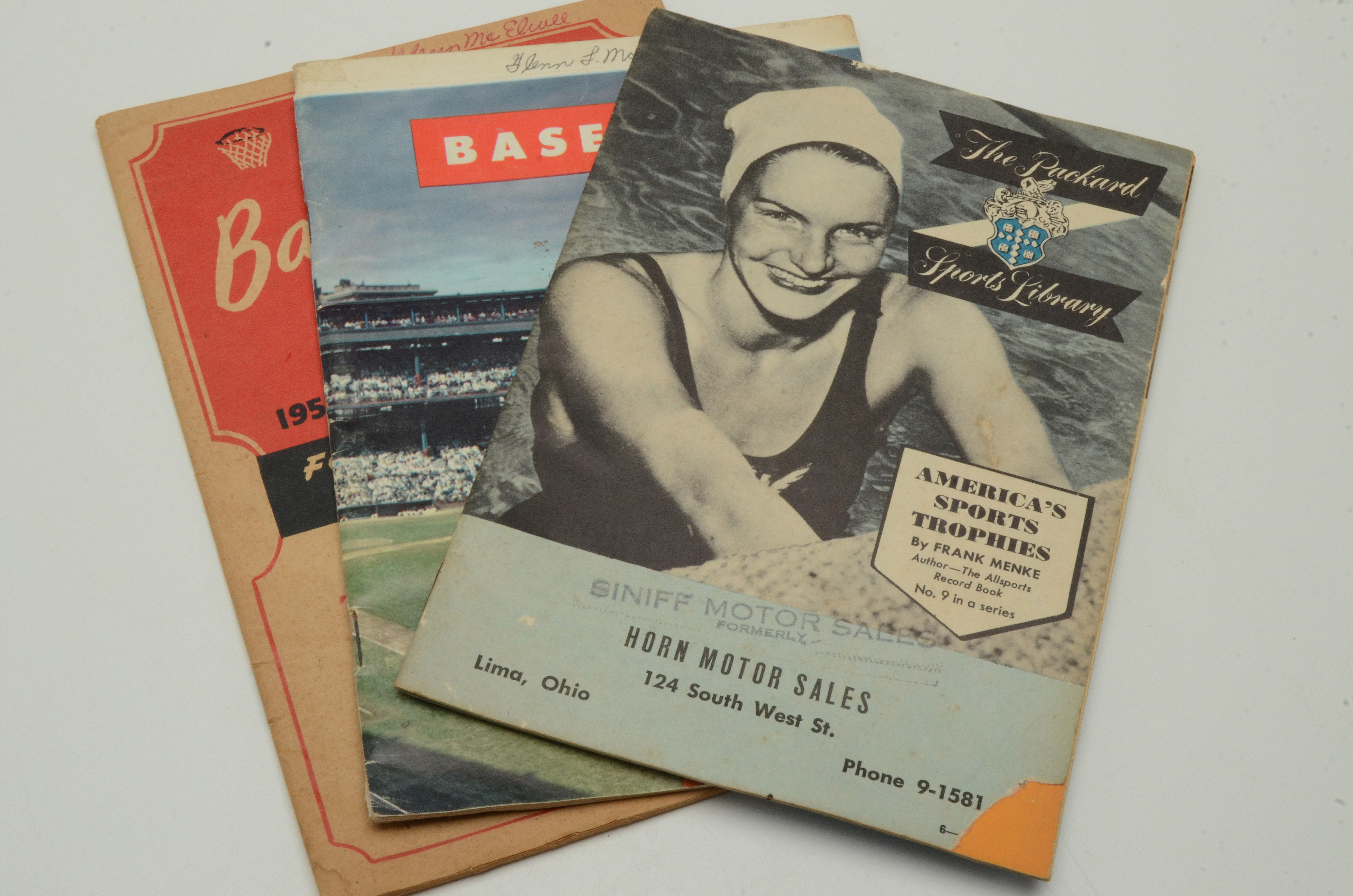 Vintage Sports Booklets