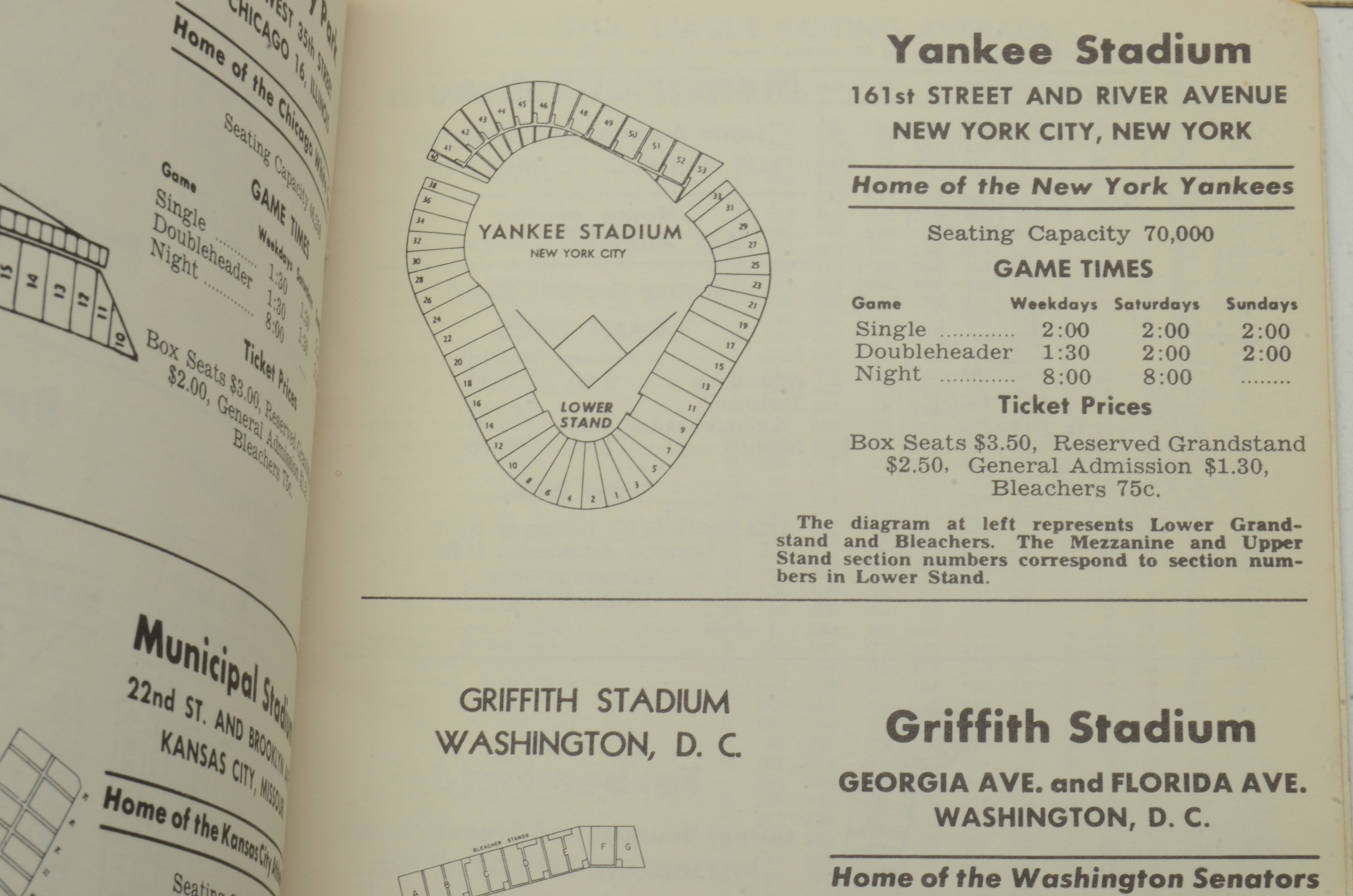 Vintage Sports Booklets