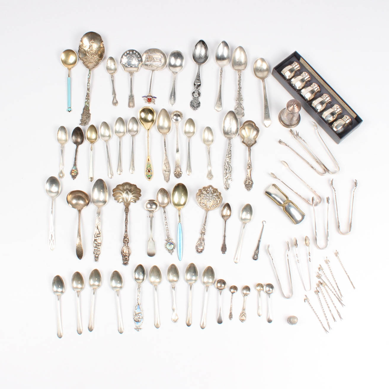 Sterling Silver Spoon Collection