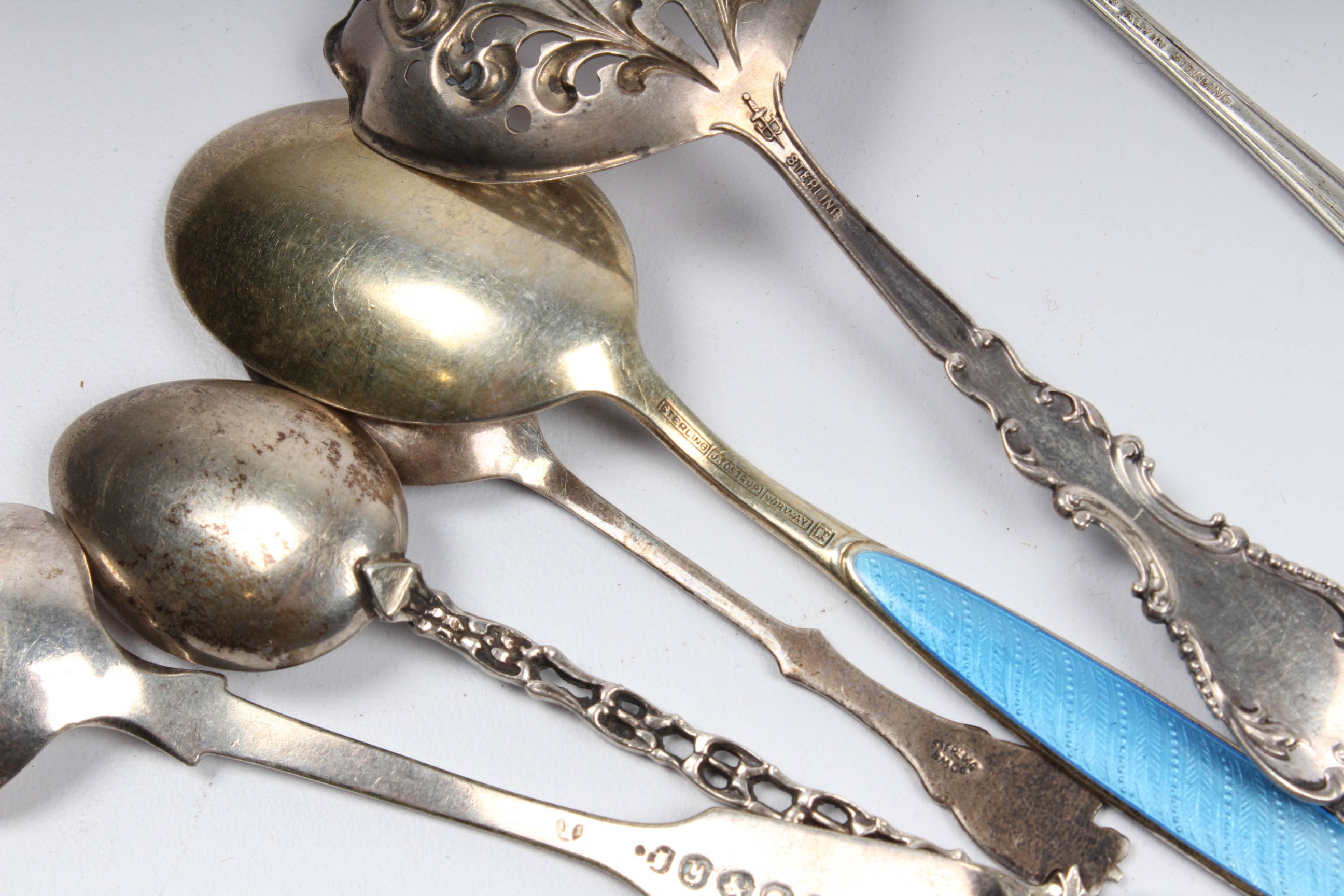Sterling Silver Spoon Collection
