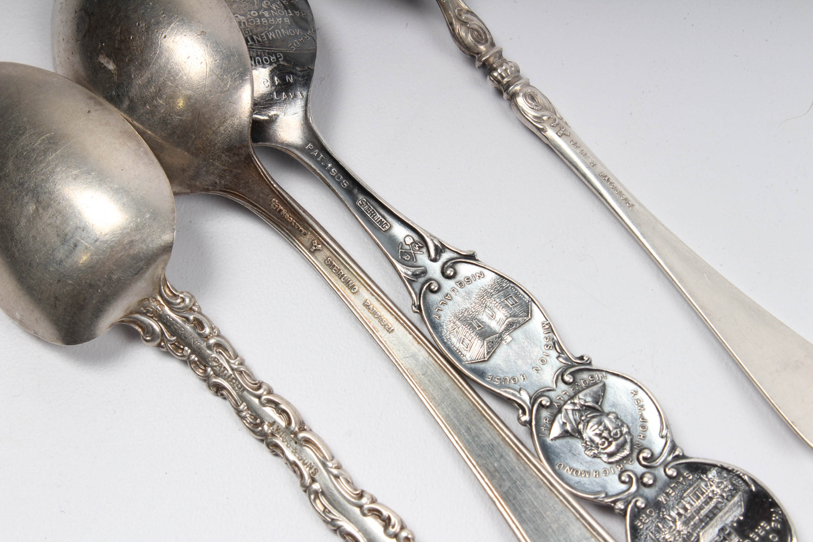 Sterling Silver Spoon Collection