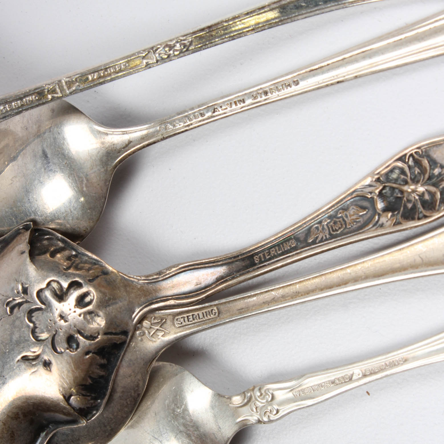 Sterling Silver Spoon Collection