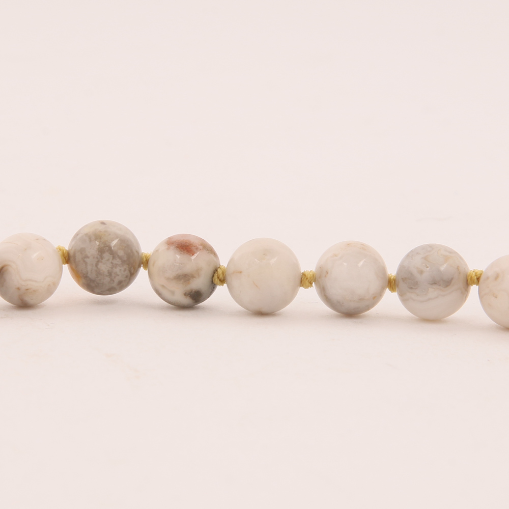Natural Stone Beaded Necklace