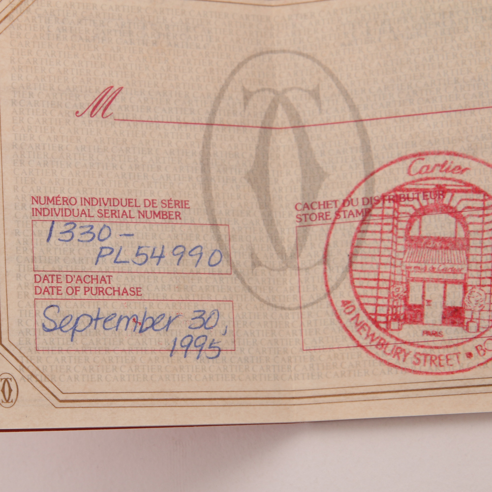 Must de Cartier Tank Quartz Watch