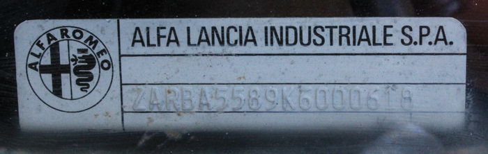 1989 Alfa Romeo Spider Convertible