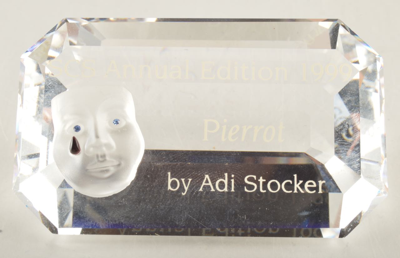 Swarovski Crystal Annual Editions "Pierrot" and "Harlequin"
