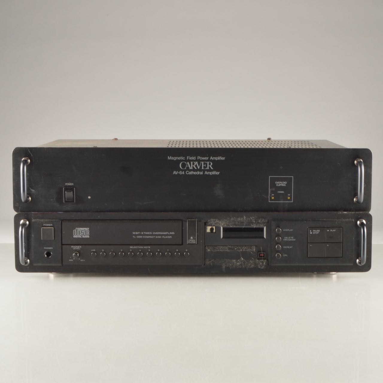 Carver Cathedral Amplifier and CD Player