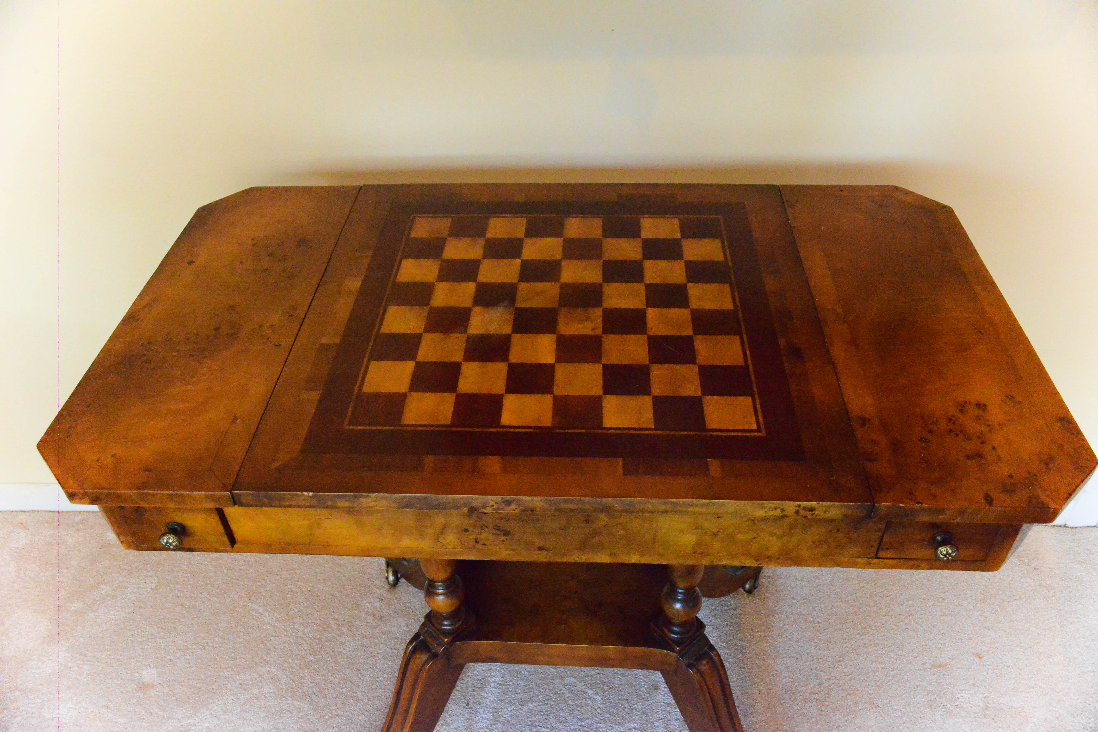 Vintage Classical Style Games Table