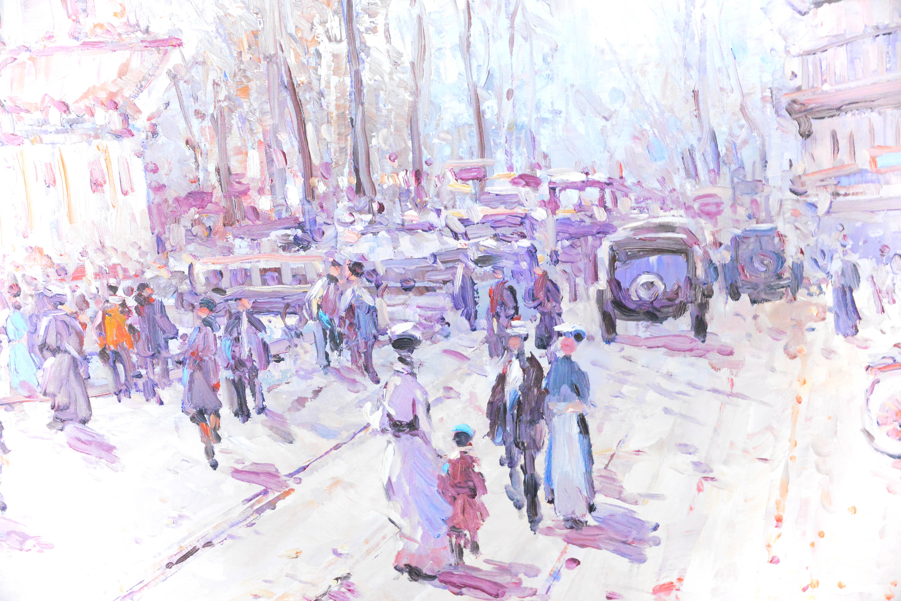 Framed Original Oil Painting by George Malva