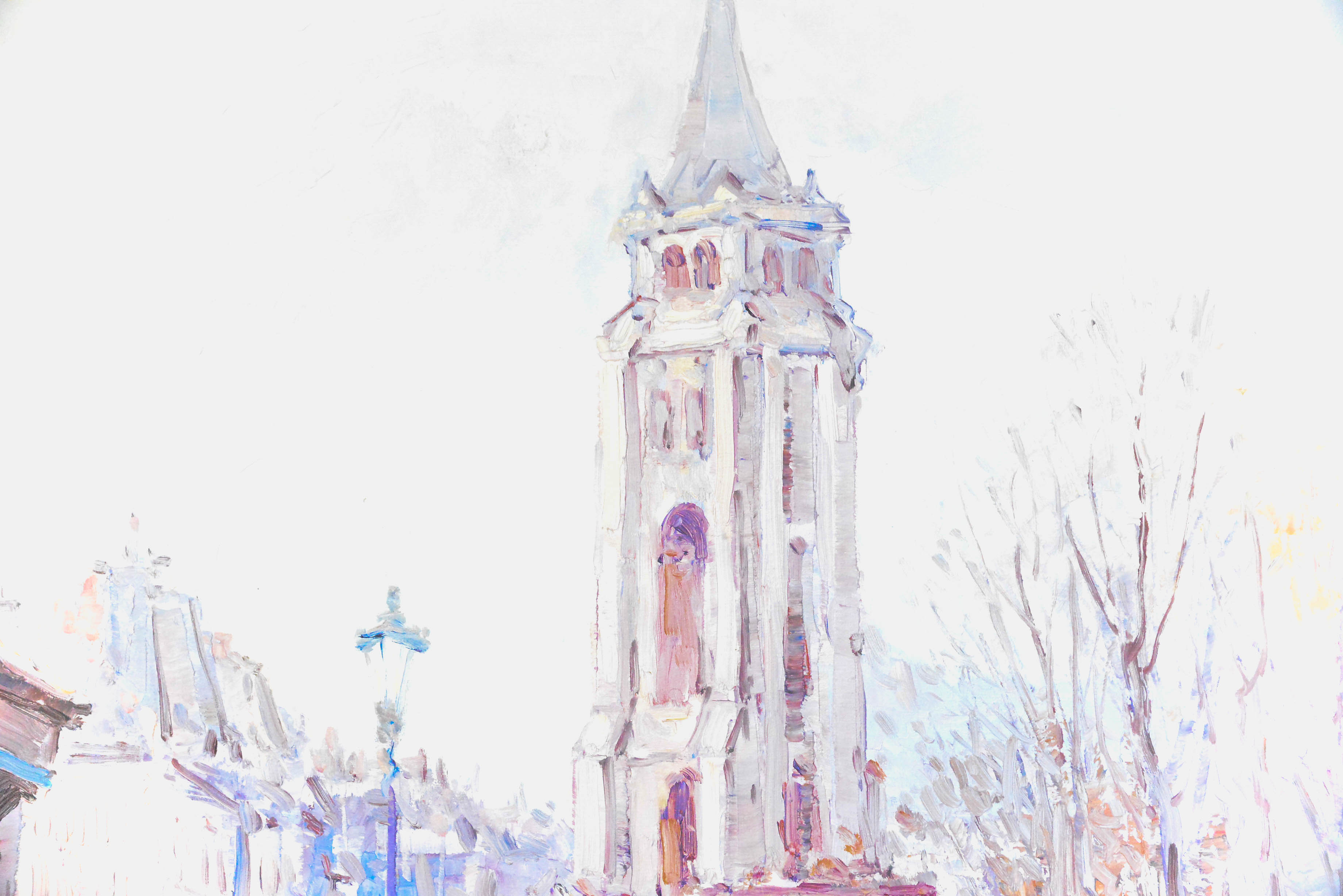 Framed Original Oil Painting by George Malva