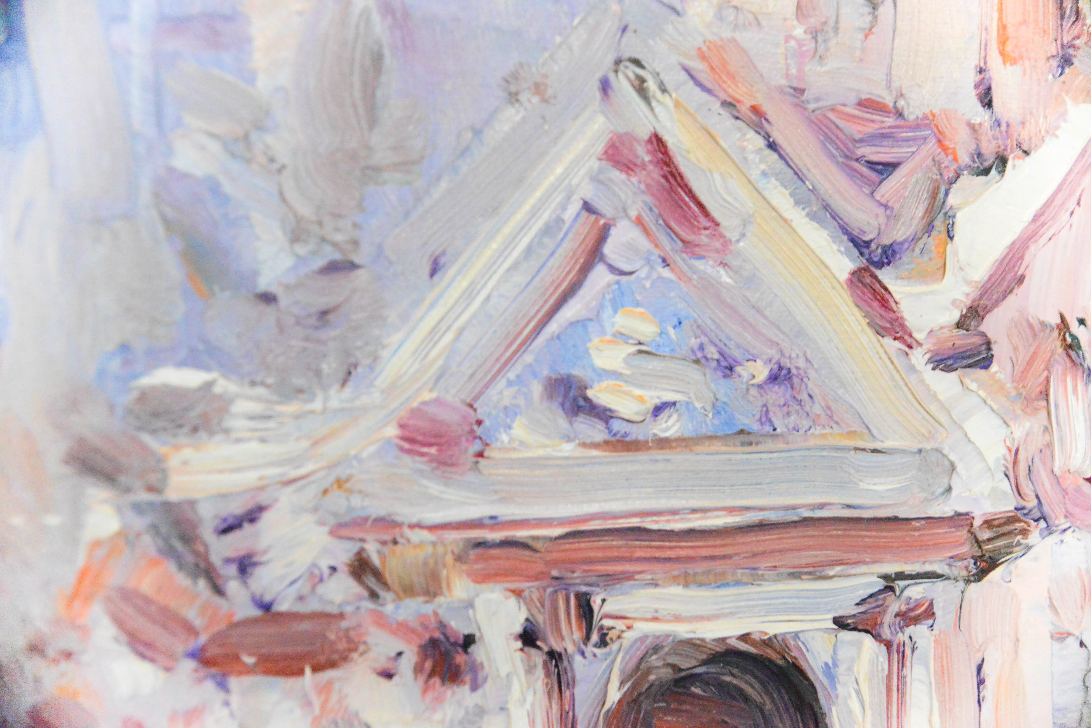 Framed Original Oil Painting by George Malva