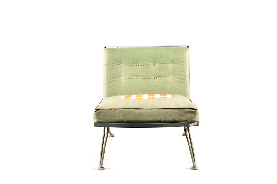 Vintage Green Patio Chair