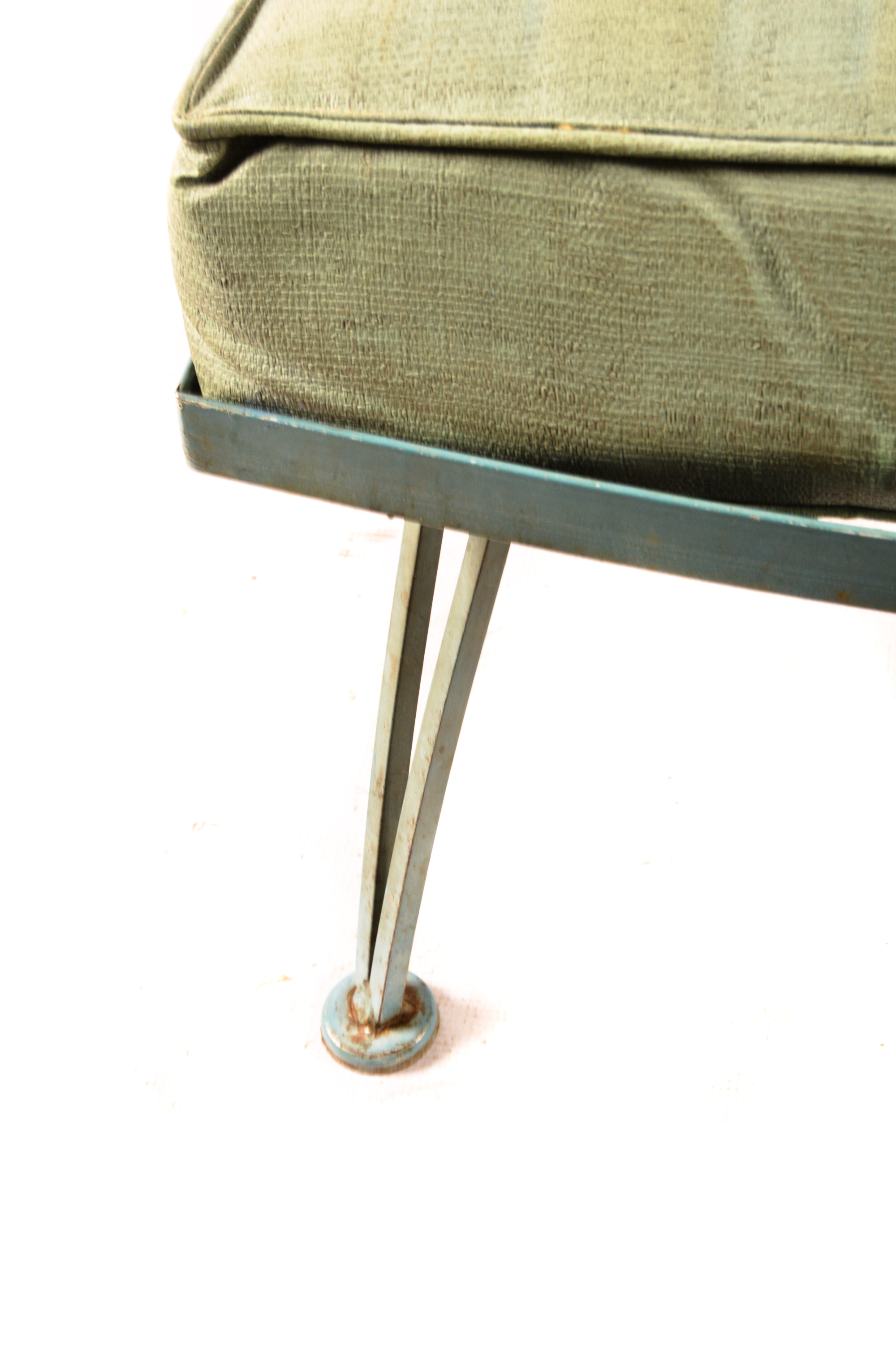 Vintage Green Patio Chair