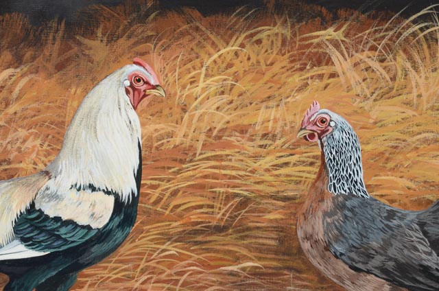 Richard Bills Original Acrylic Painting on Canvas