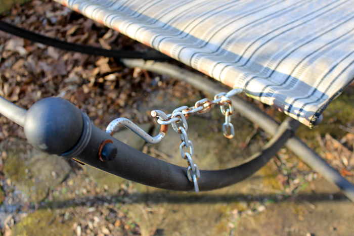 Outdoor Garden Treasures Fabric Hammock with Stand