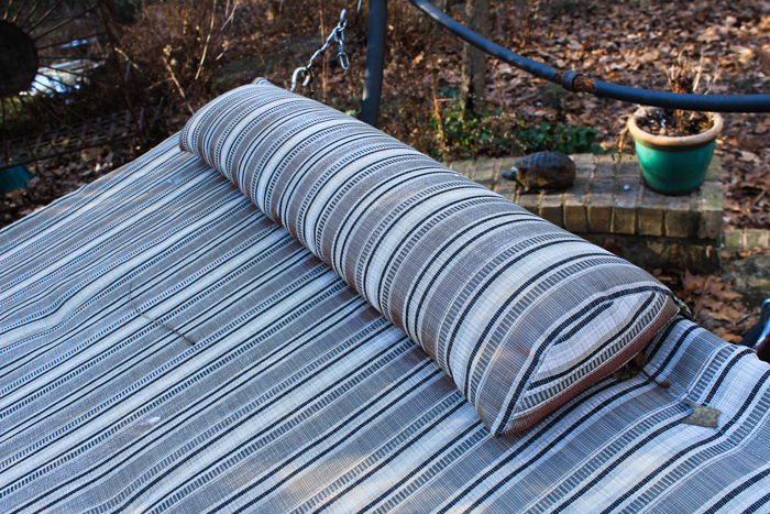 Outdoor Garden Treasures Fabric Hammock with Stand