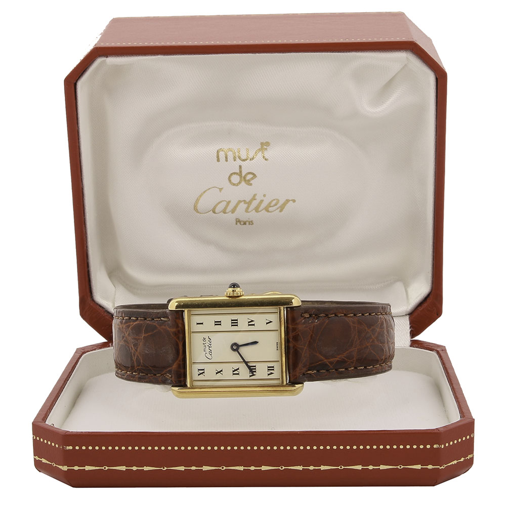Must de Cartier Tank Quartz Watch