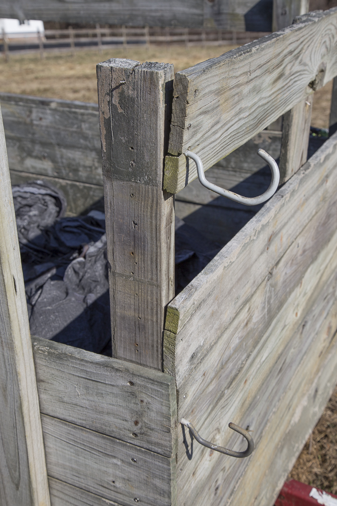 Utility Trailer with Wood Sides