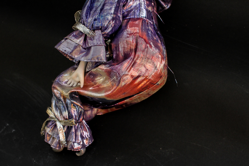 Porcelain Harlequin Doll