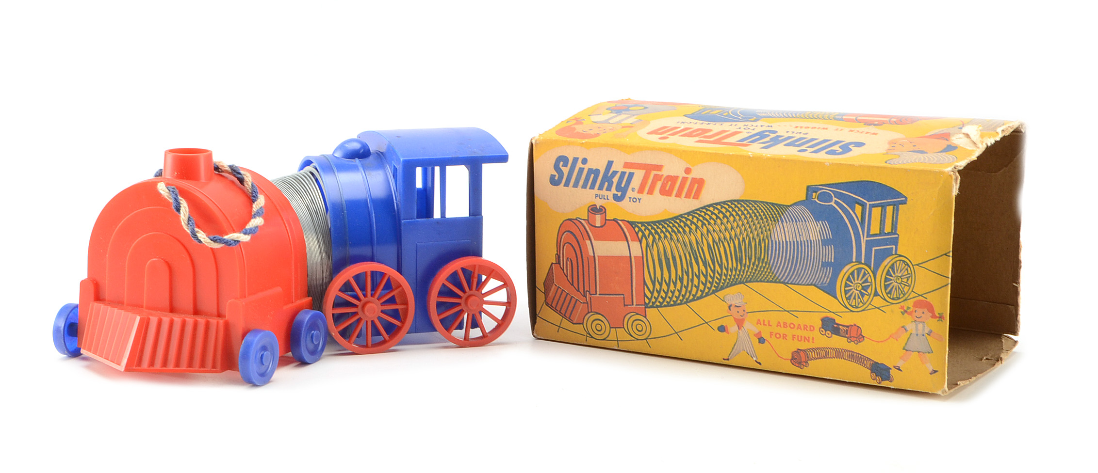 Vintage Slinky Pull Toys