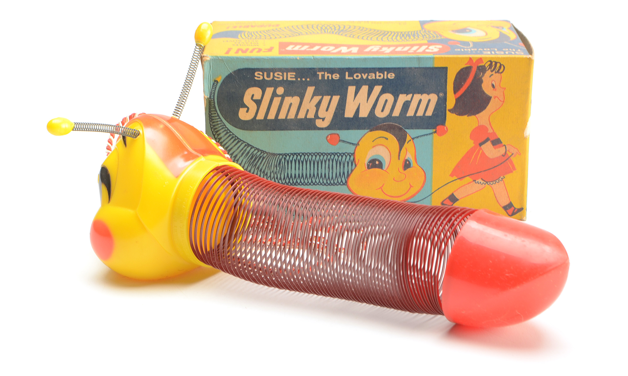 Vintage Slinky Pull Toys