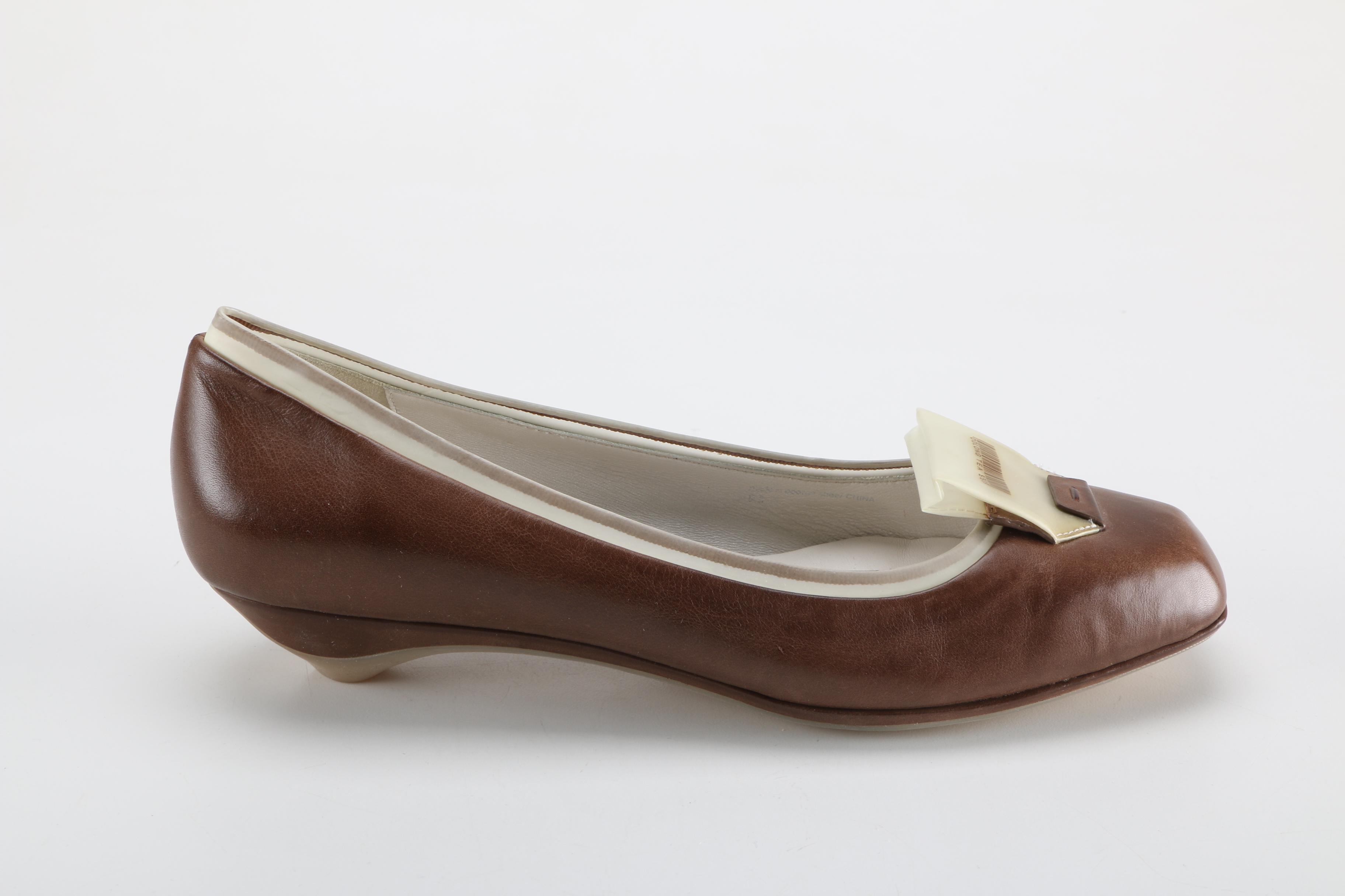 Women's Black and Brown Shoes