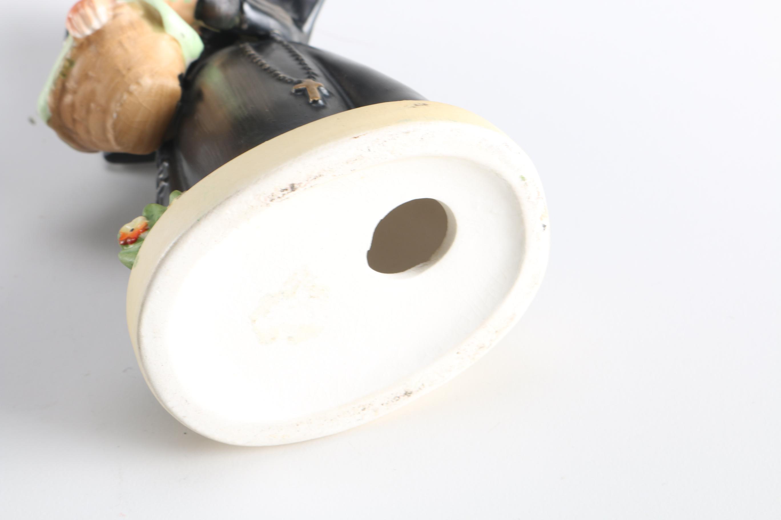 Circa 1960s Nikoniko Katayama Nun Figurine