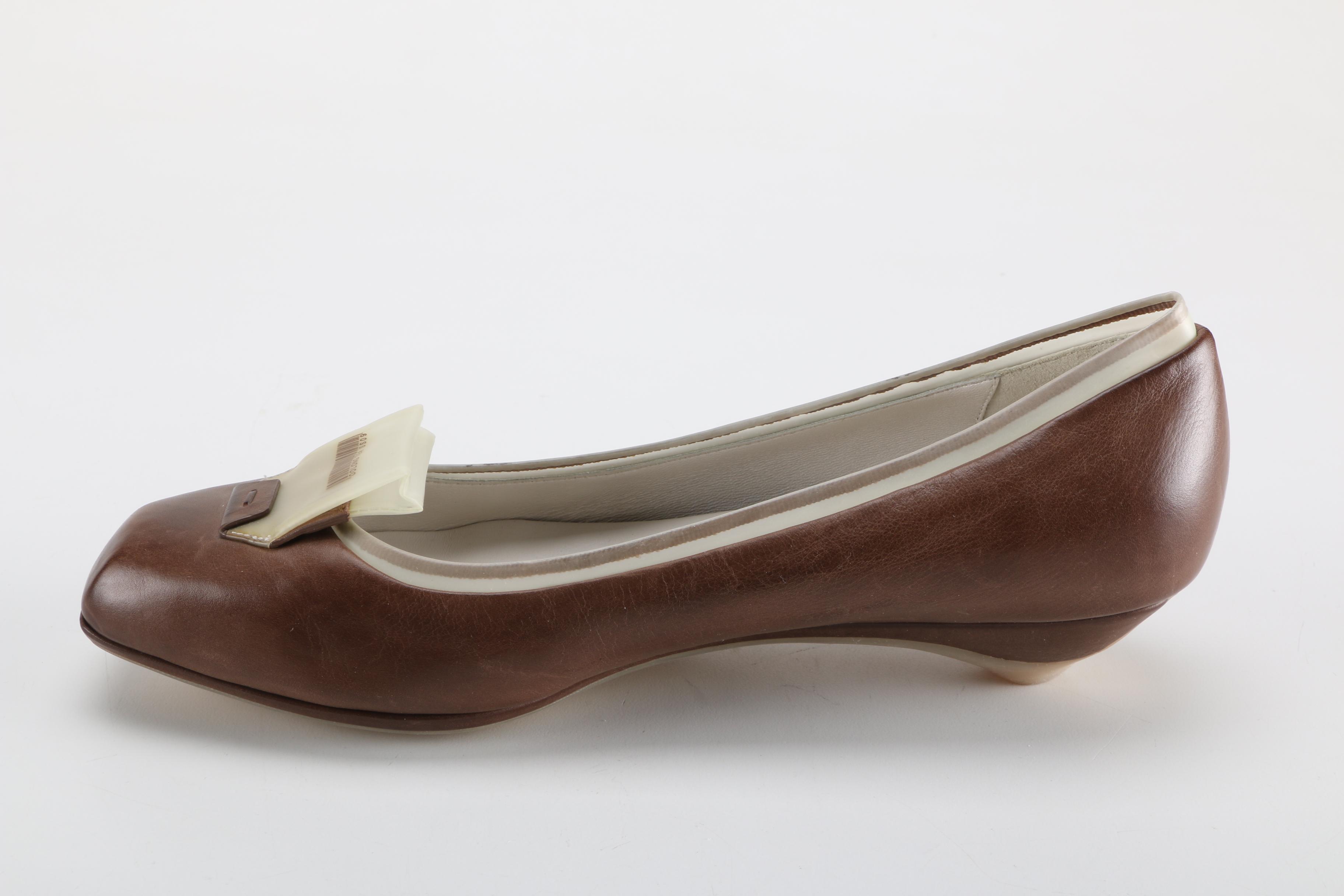 Women's Black and Brown Shoes