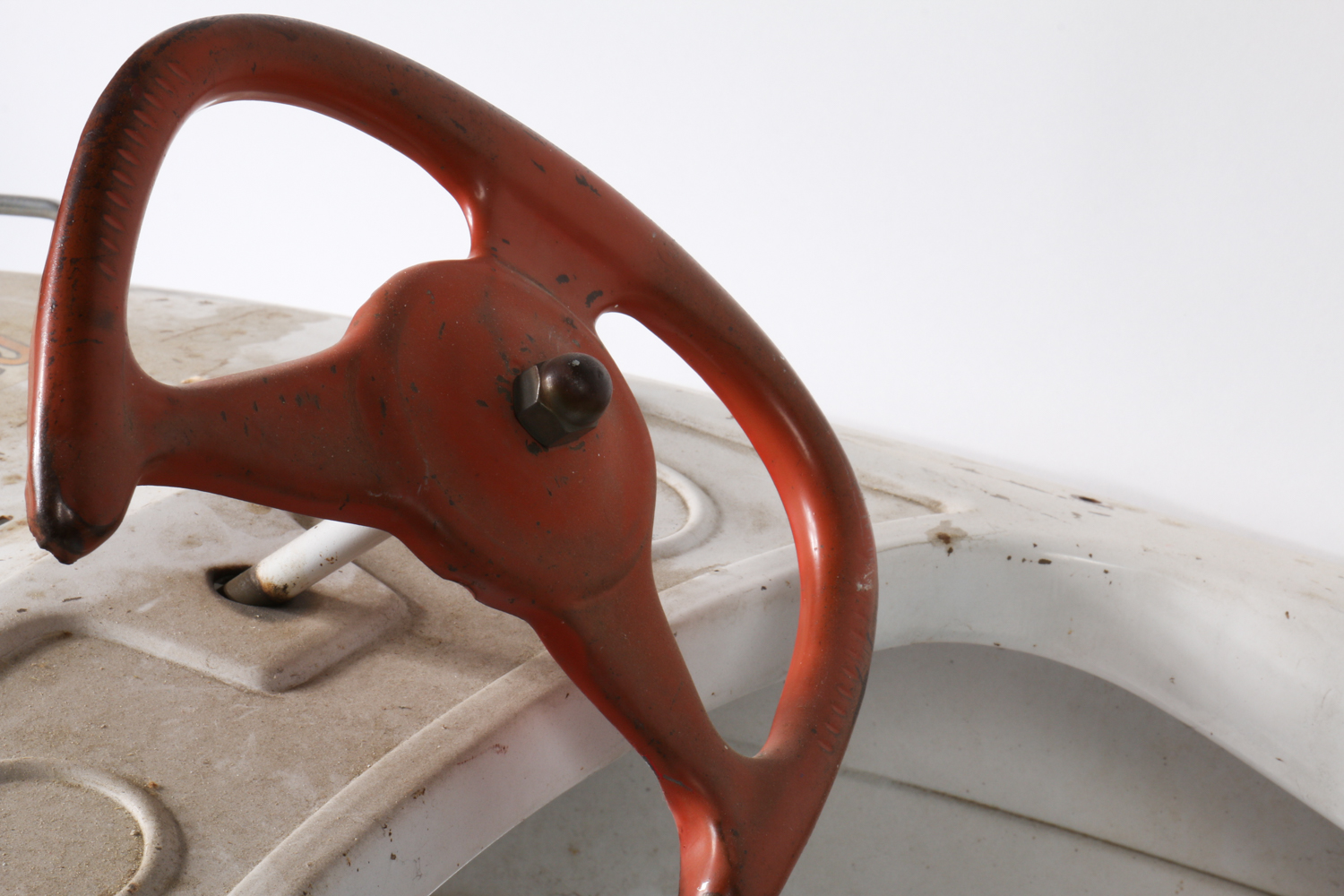 Vintage Kawasaki "Jolly Roger" Boat-Shaped Pedal Car