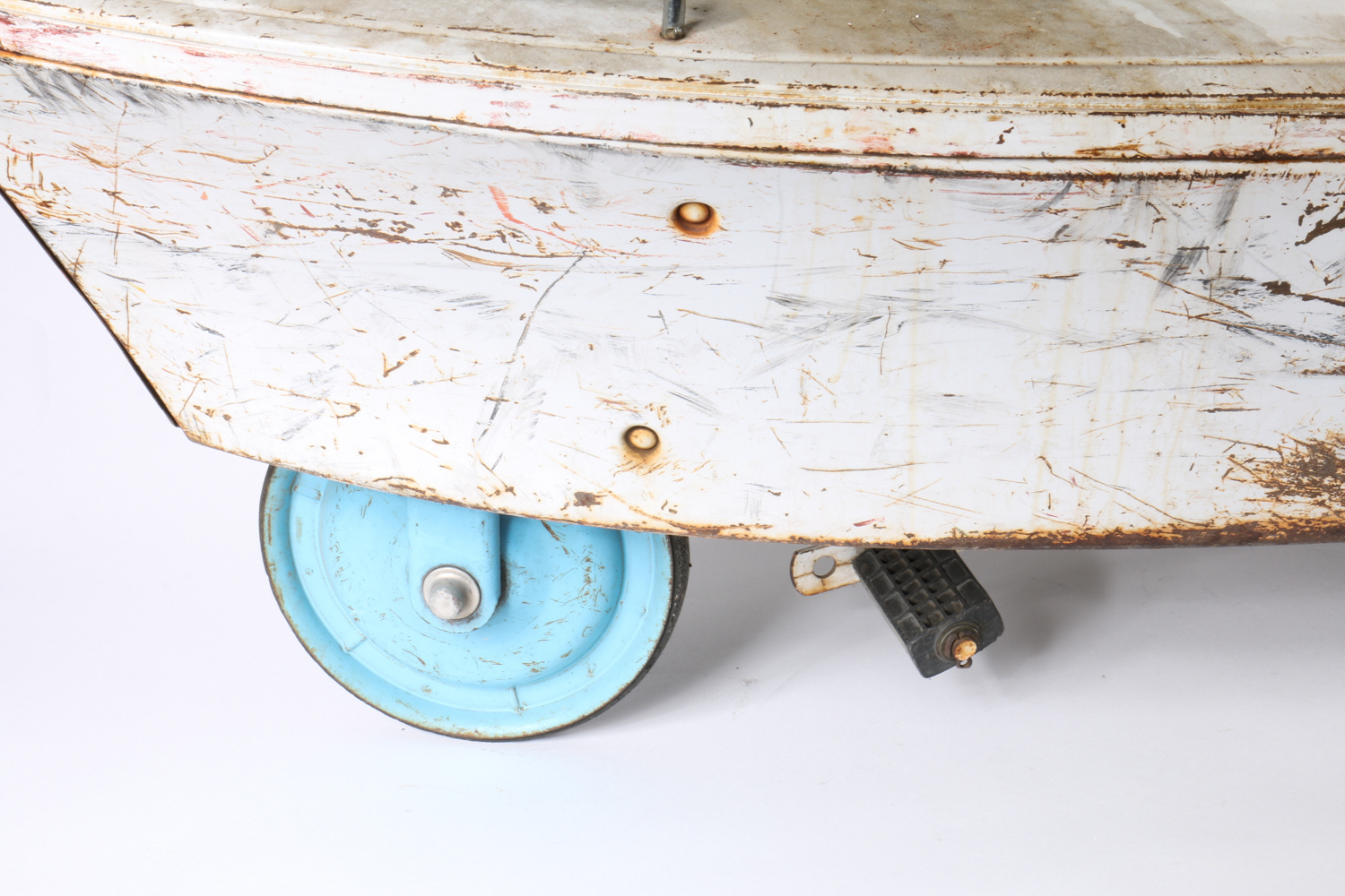 Vintage Kawasaki "Jolly Roger" Boat-Shaped Pedal Car