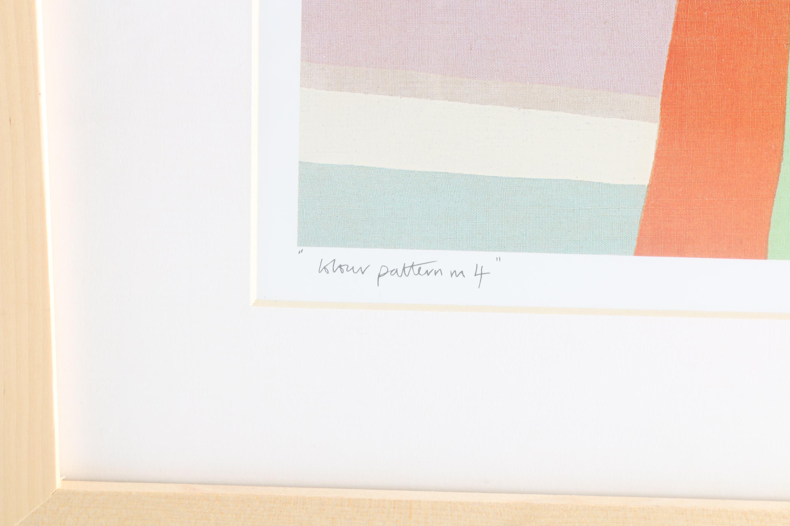 Offset Lithographs "Colour Experiment No 28" and "Colour Pattern No 4"