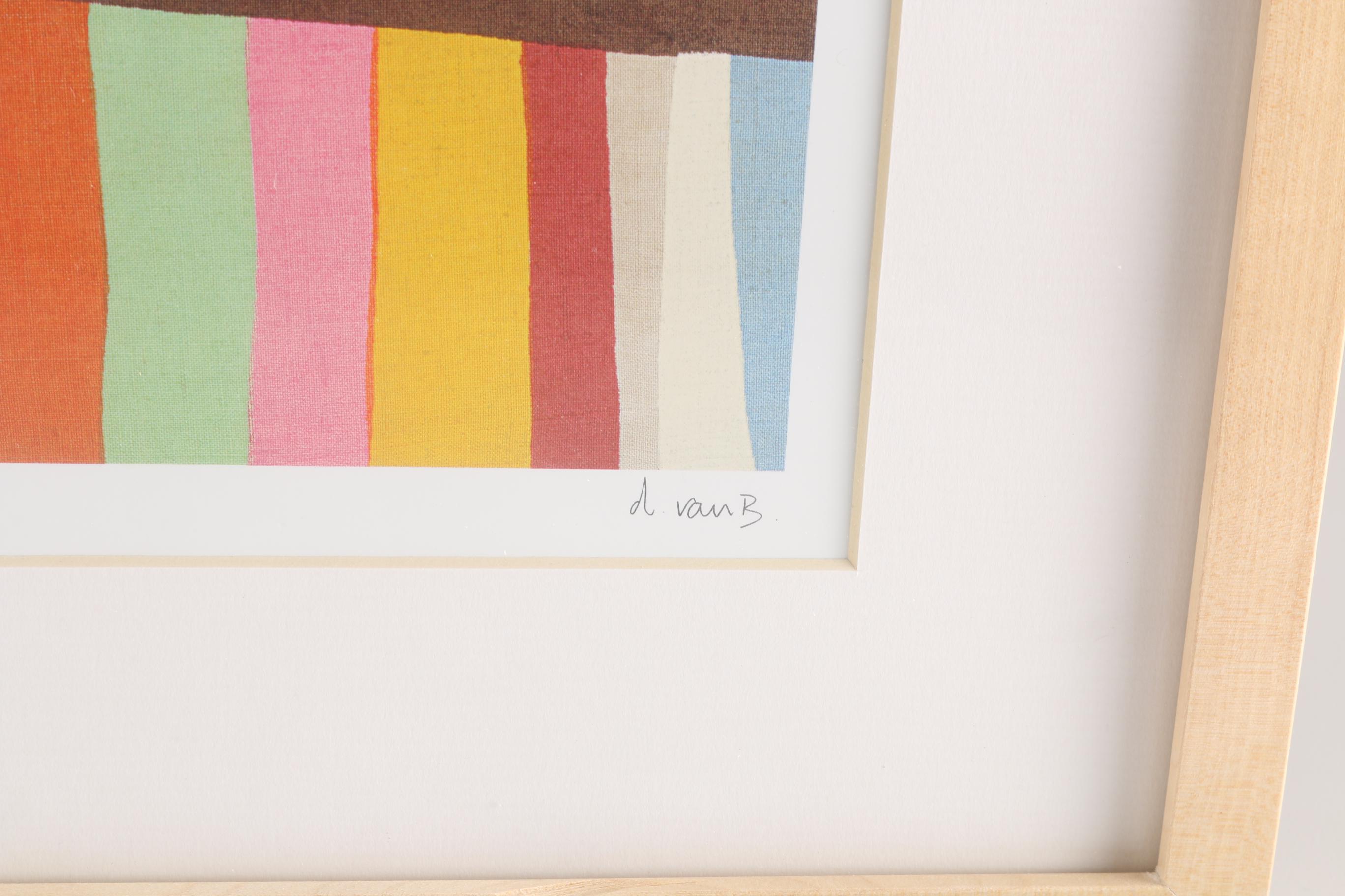 Offset Lithographs "Colour Experiment No 28" and "Colour Pattern No 4"