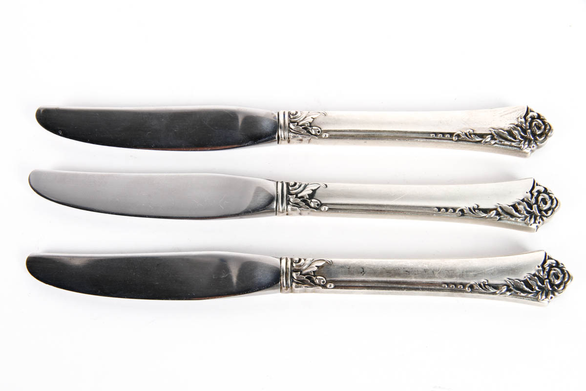 Collection of Heirloom Sterling Silver Flatware