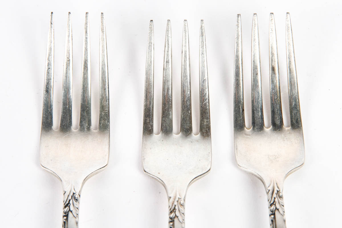 Collection of Heirloom Sterling Silver Flatware