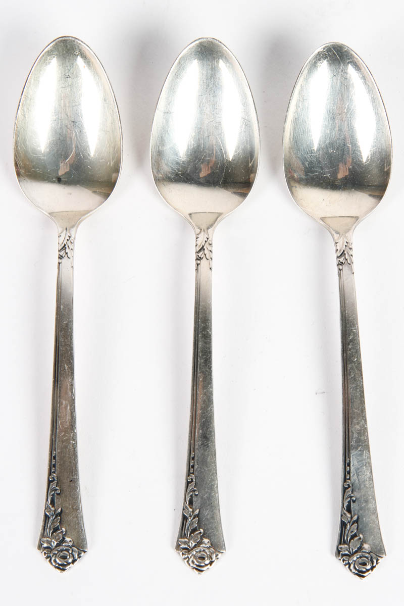 Collection of Heirloom Sterling Silver Flatware