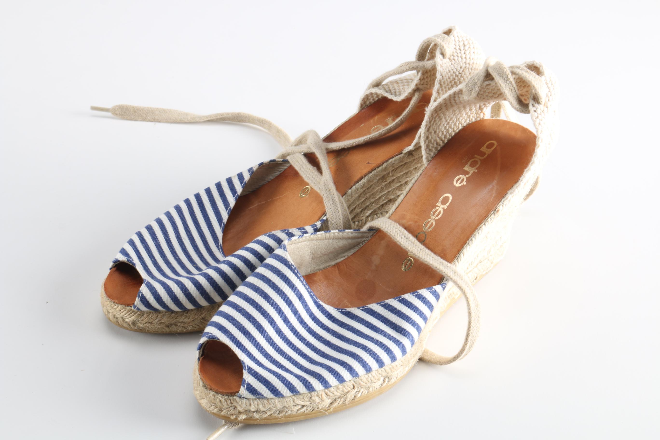 Collection of Summer Sandals Including Tory Burch