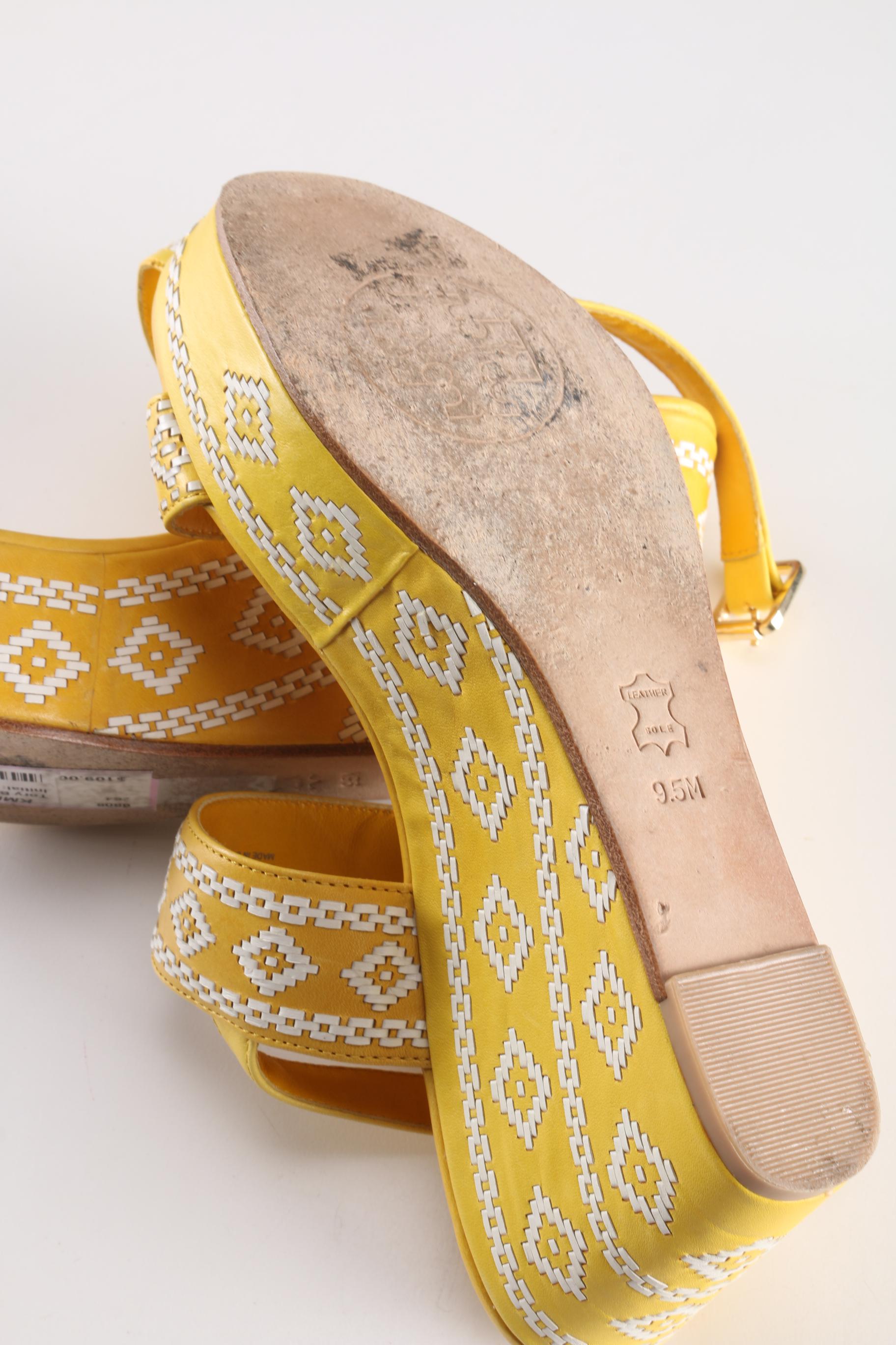 Collection of Summer Sandals Including Tory Burch