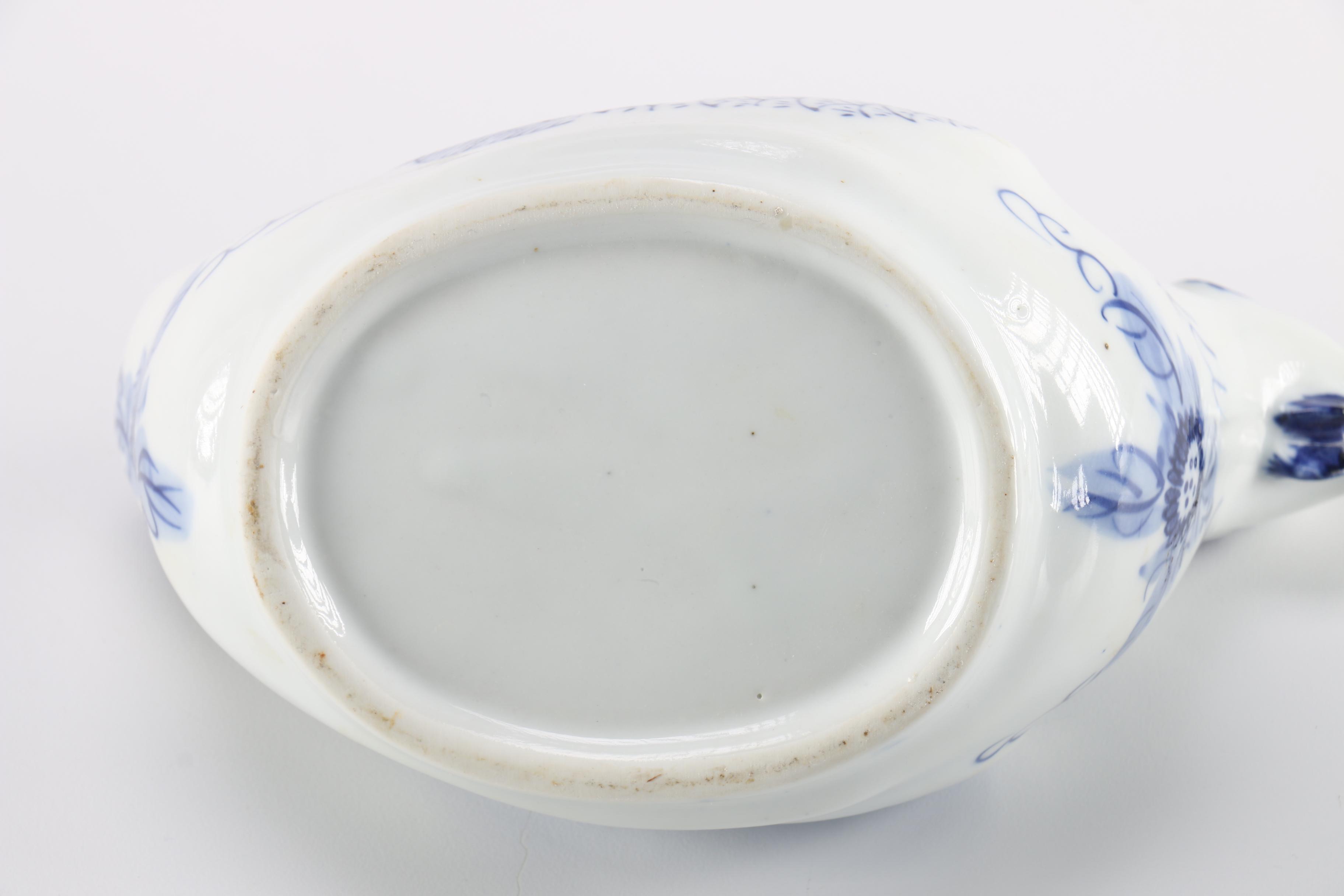 Chinese White and Blue Tea Set